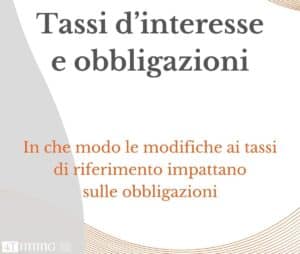 Tassi d’interesse e obbligazioni - 1